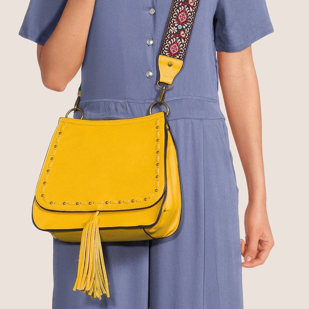 The Carlisle Crossbody: Dark Grey